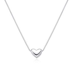MOISS stříbrný náhrdelník SRDCE