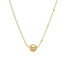 MOISS stříbrný náhrdelník GOLD