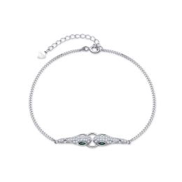 MOISS stříbrný náramek HAD