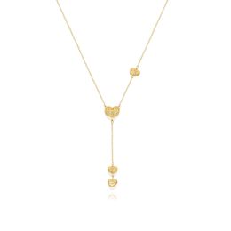 MOISS náhrdelník ze žlutého zlata SRDCE