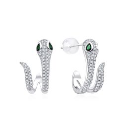 MOISS stříbrné náušnice HAD