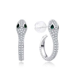 MOISS stříbrné náušnice HAD