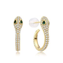 MOISS stříbrné náušnice HAD