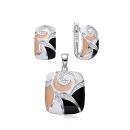 MOISS stříbrná sada SMALT