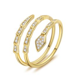 MOISS stříbrný prsten HAD GOLD