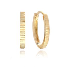 MOISS náušnice ze žlutého zlata