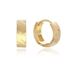 MOISS náušnice ze žlutého zlata