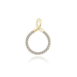 MOISS přívěsek ze žlutého zlata