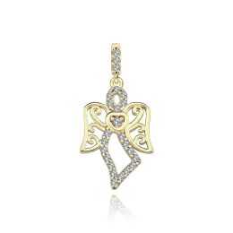 MOISS přívěsek ze žlutého zlata ANDĚL