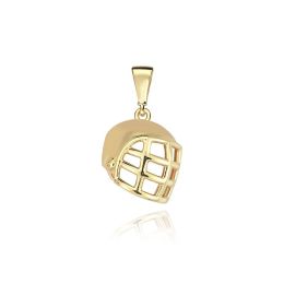 MOISS přívěsek ze žlutého zlata HELMA