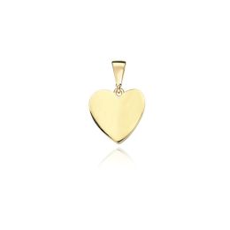 MOISS přívěsek ze žlutého zlata SRDCE