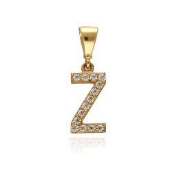 MOISS přívěsek ze žlutého zlata PÍSMENO Z