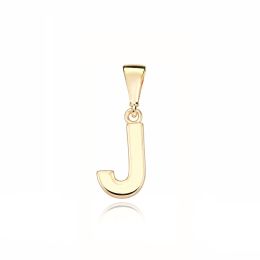 MOISS přívěsek ze žlutého zlata PÍSMENO J