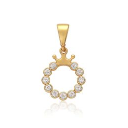 MOISS přívěsek ze žlutého zlata KORUNKA