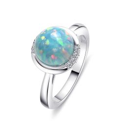 MOISS stříbrný prsten OPÁL