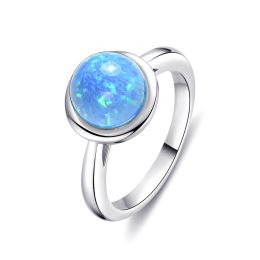 MOISS stříbrný prsten OPÁL