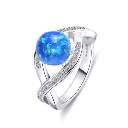 MOISS stříbrný prsten OPÁL