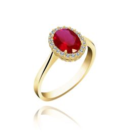 MOISS prsten ze žlutého zlata