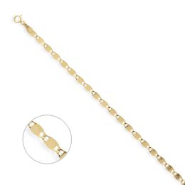 MOISS řetízkový náramek ze žlutého zlata