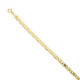 MOISS řetízkový náramek ze žlutého zlata