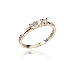 MOISS prsten ze žlutého zlata