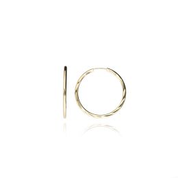 MOISS náušnice ze žlutého zlata