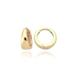MOISS náušnice ze žlutého zlata