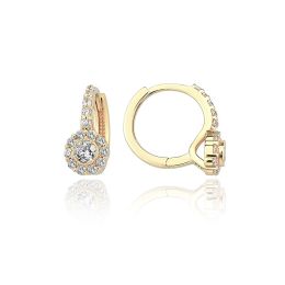 MOISS náušnice ze žlutého zlata