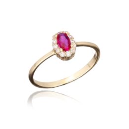 MOISS prsten ze žlutého zlata