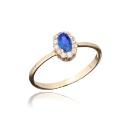 MOISS prsten ze žlutého zlata