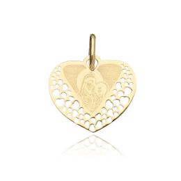 MOISS přívěsek ze žlutého zlata PANNA MARIE