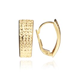 MOISS náušnice ze žlutého zlata