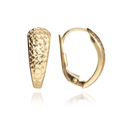 MOISS náušnice ze žlutého zlata