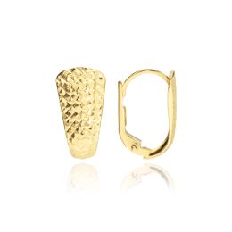 MOISS náušnice ze žlutého zlata