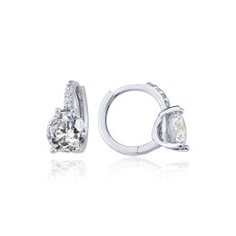 MOISS náušnice z bílého zlata