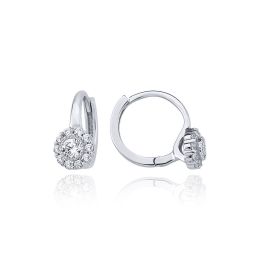 MOISS náušnice z bílého zlata