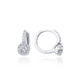 MOISS náušnice z bílého zlata
