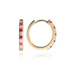 MOISS náušnice ze žlutého zlata