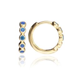 MOISS náušnice ze žlutého zlata