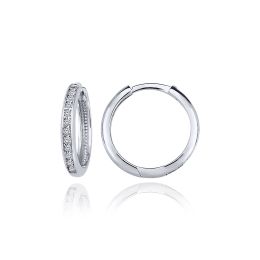 MOISS náušnice z bílého zlata