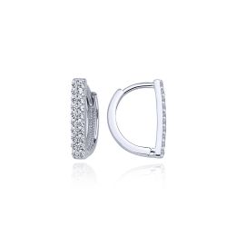 MOISS náušnice z bílého zlata