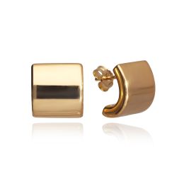 MOISS náušnice ze žlutého zlata