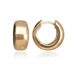MOISS náušnice ze žlutého zlata