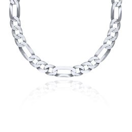 MOISS stříbrný řetízek FLAT FIGARO