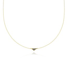 MOISS náhrdelník ze žlutého zlata ONYX