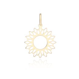 MOISS přívěsek ze žlutého zlata KVĚTINA