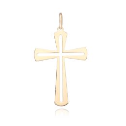 MOISS přívěsek ze žlutého zlata KŘÍŽEK