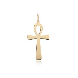 MOISS přívěsek ze žlutého zlata KŘÍŽEK