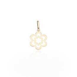 MOISS přívěsek ze žlutého zlata KVĚTINA