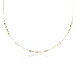 MOISS náhrdelník ze žlutého zlata SRDCE